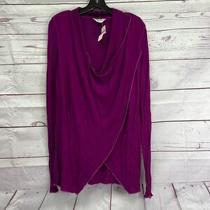 𝅺hard Tail Size Berry Long Sleeve Top